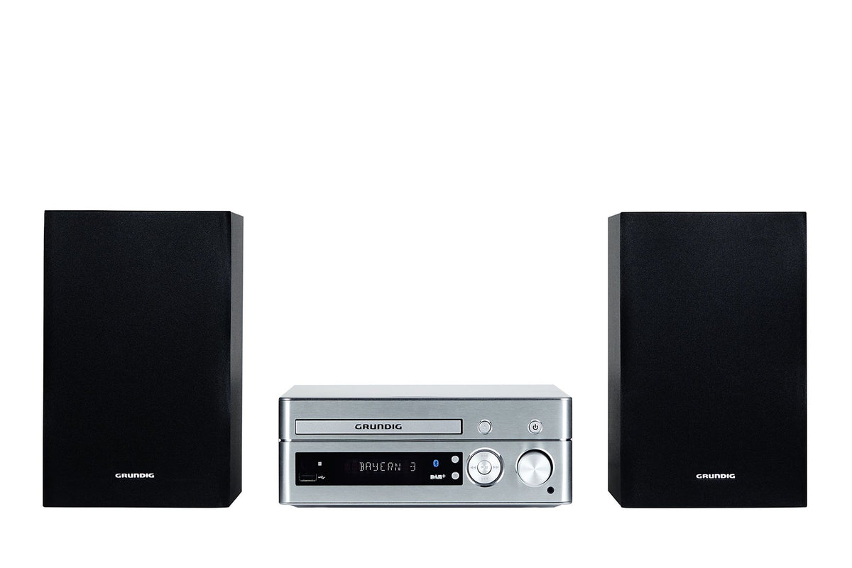 Design Micro Anlage M 1200 DAB+ silber [Grundig]