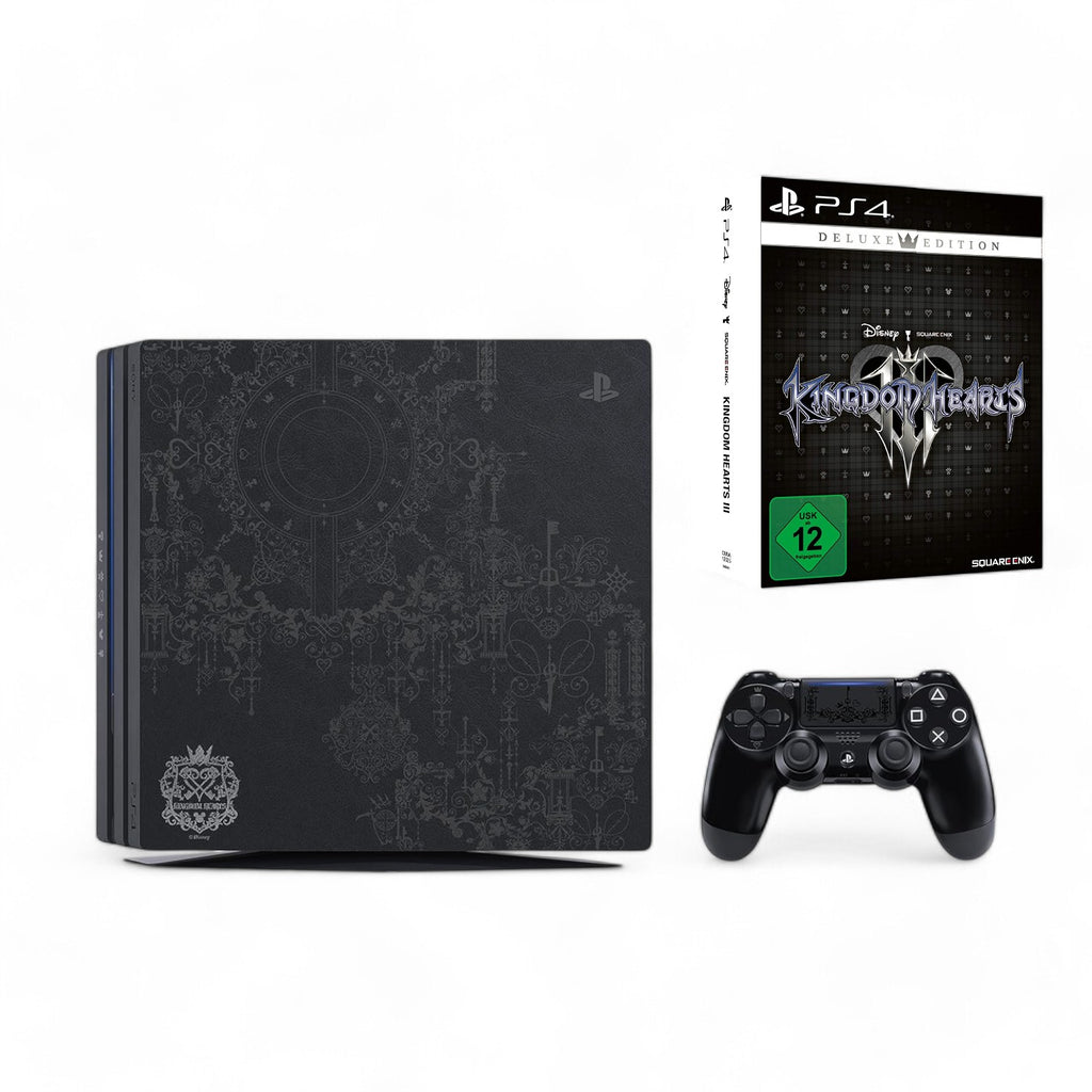 Konsole Pro 1TB Kingdom Hearts III + Spiel + Original Controller — Limited Edition