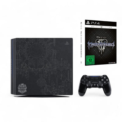 Konsole Pro 1TB Kingdom Hearts III + Spiel + Original Controller — Limited Edition