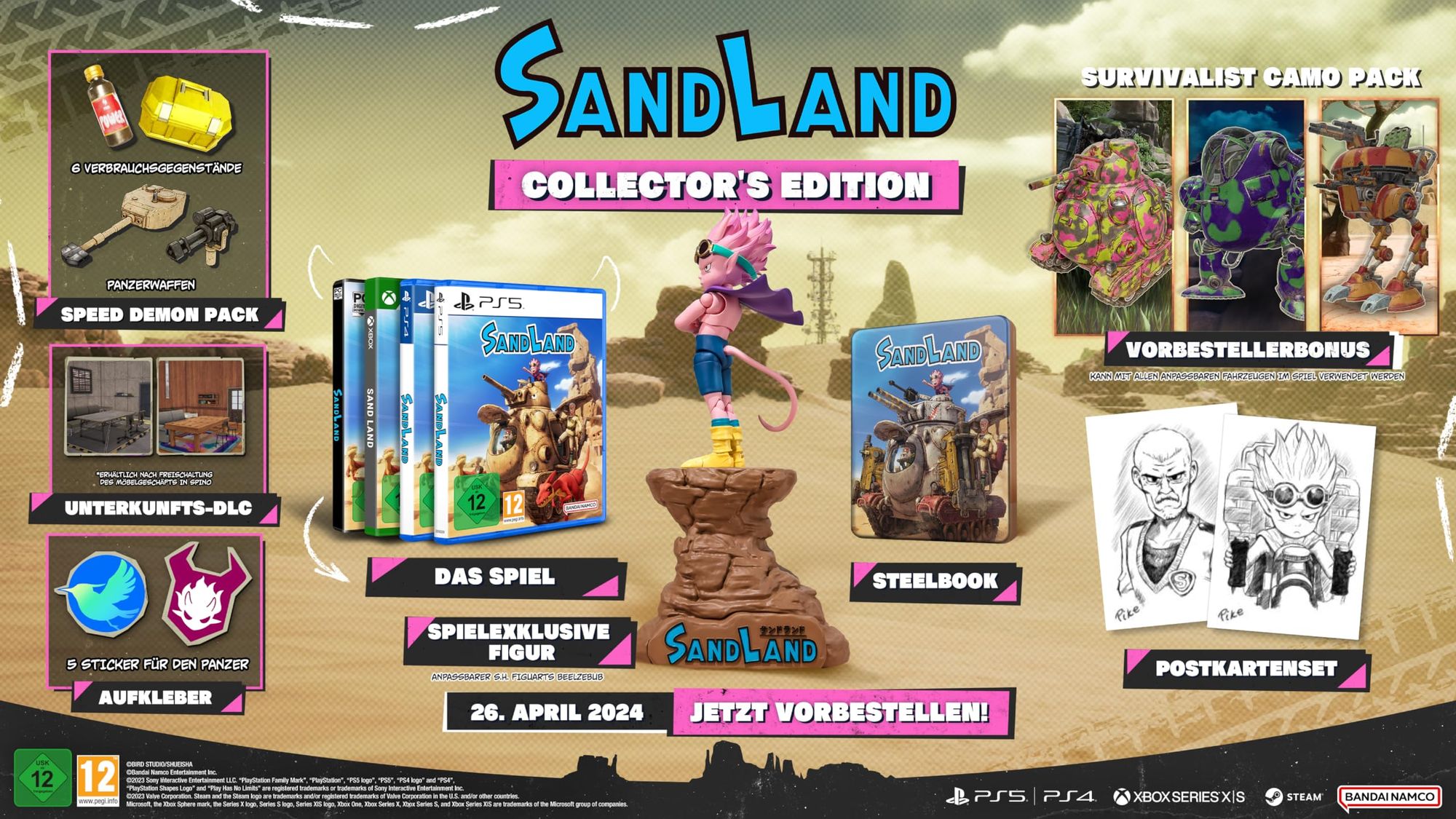 Sand Land (DE) — Collector's Edition