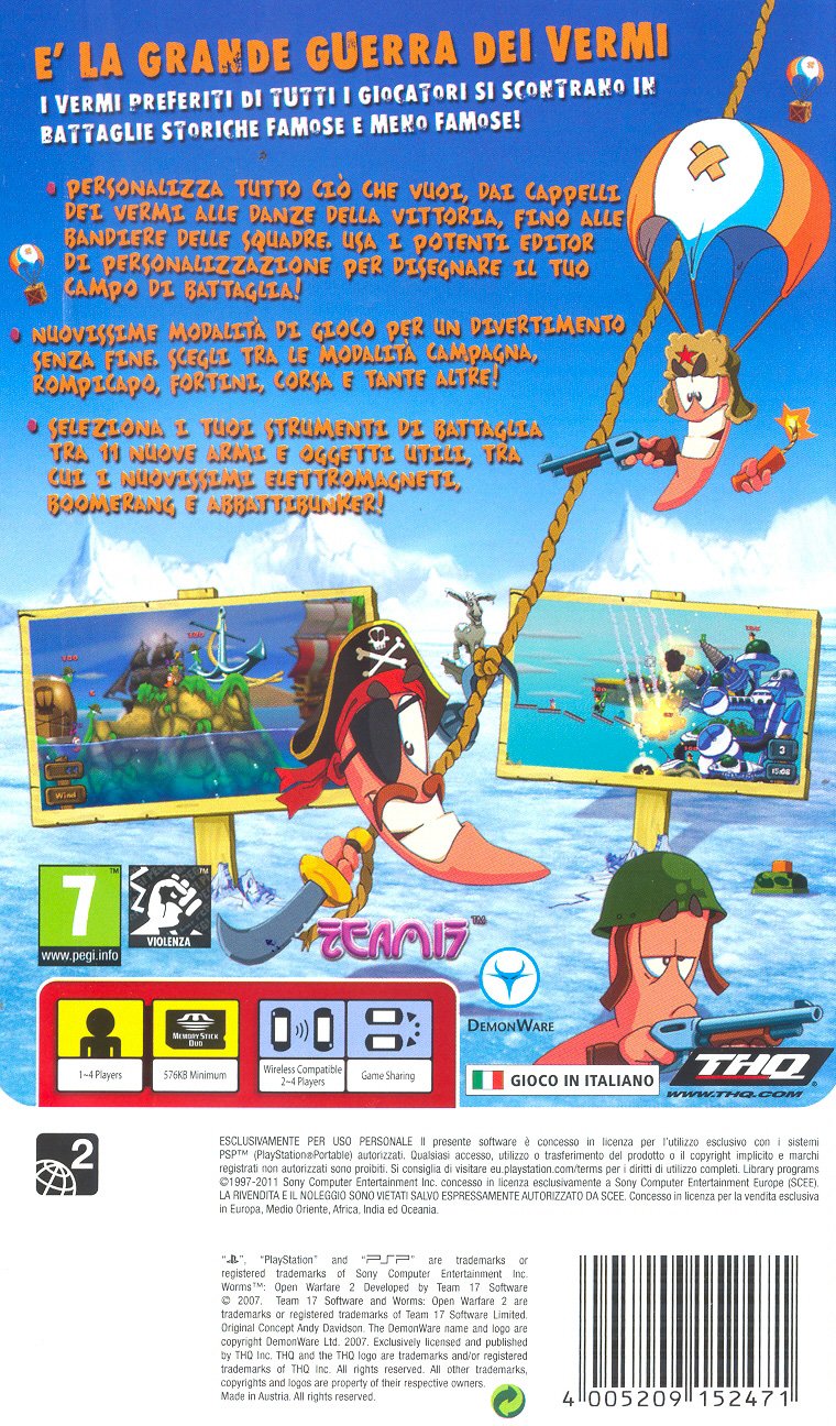 Worms Open Warfare 2 (IT) — Essentials