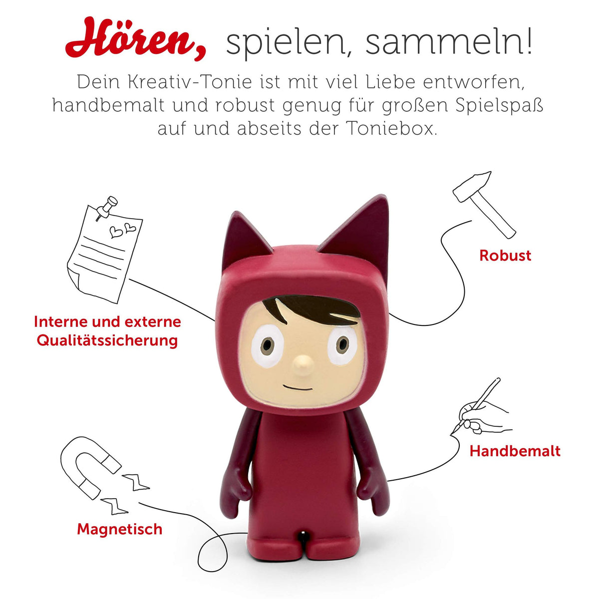 Tonies Hörfigur für Toniebox Kreativ Beere [Tonies]
