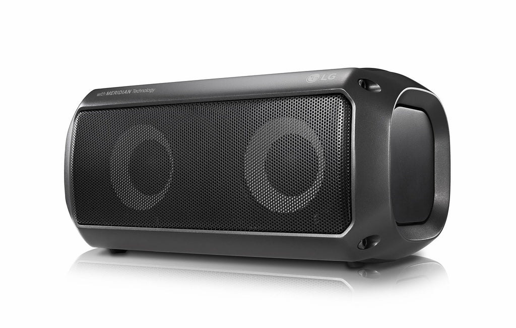 LG PK3 Outdoor Bluetooth Lautsprecher mit Meridian Technologie Schwarz [LG]