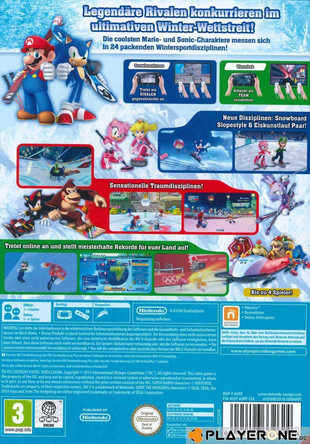 Mario & Sonic bei den Olympischen Winterspielen: Sotschi 2014 (AT)