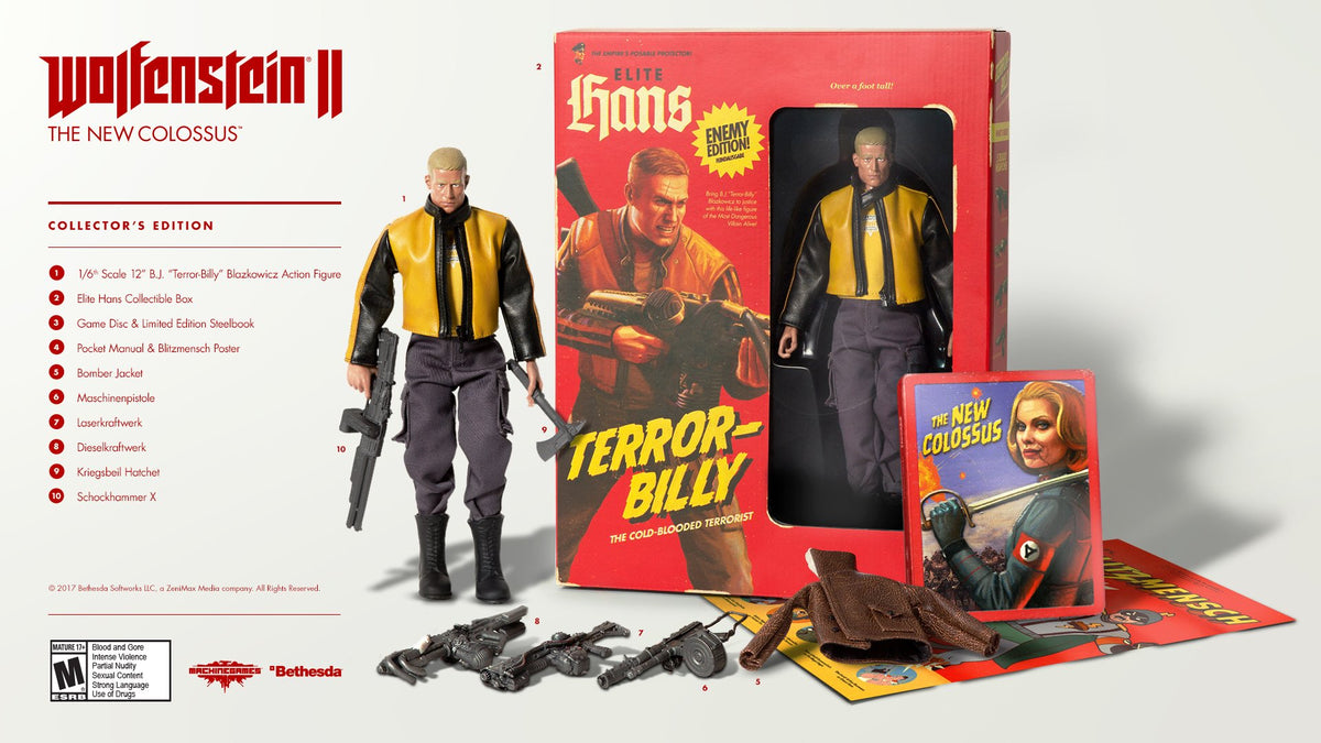 Wolfenstein II: The New Colossus (US) — Collector's Edition