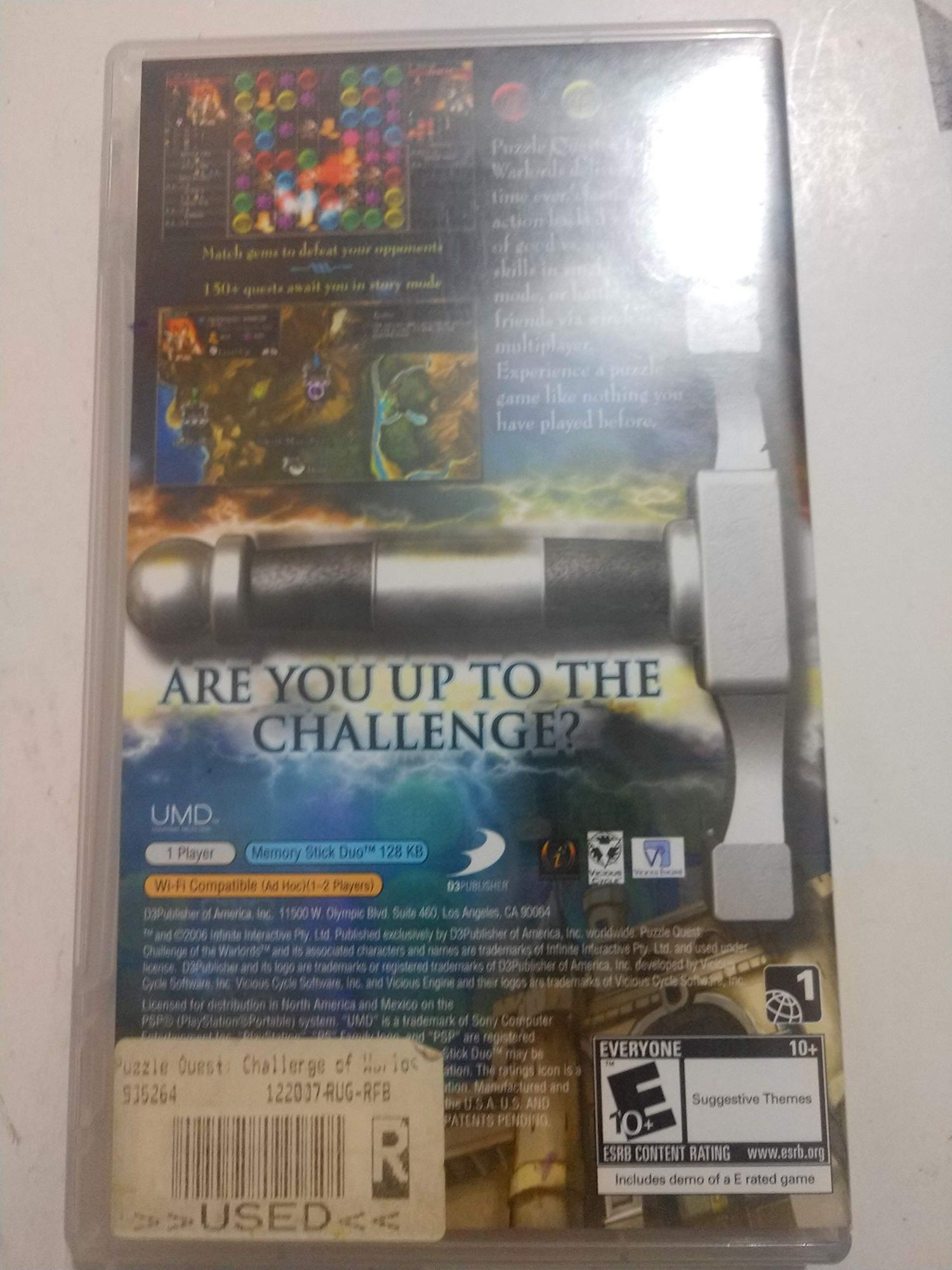 Puzzle Quest: Challenge of the War Lords (US)