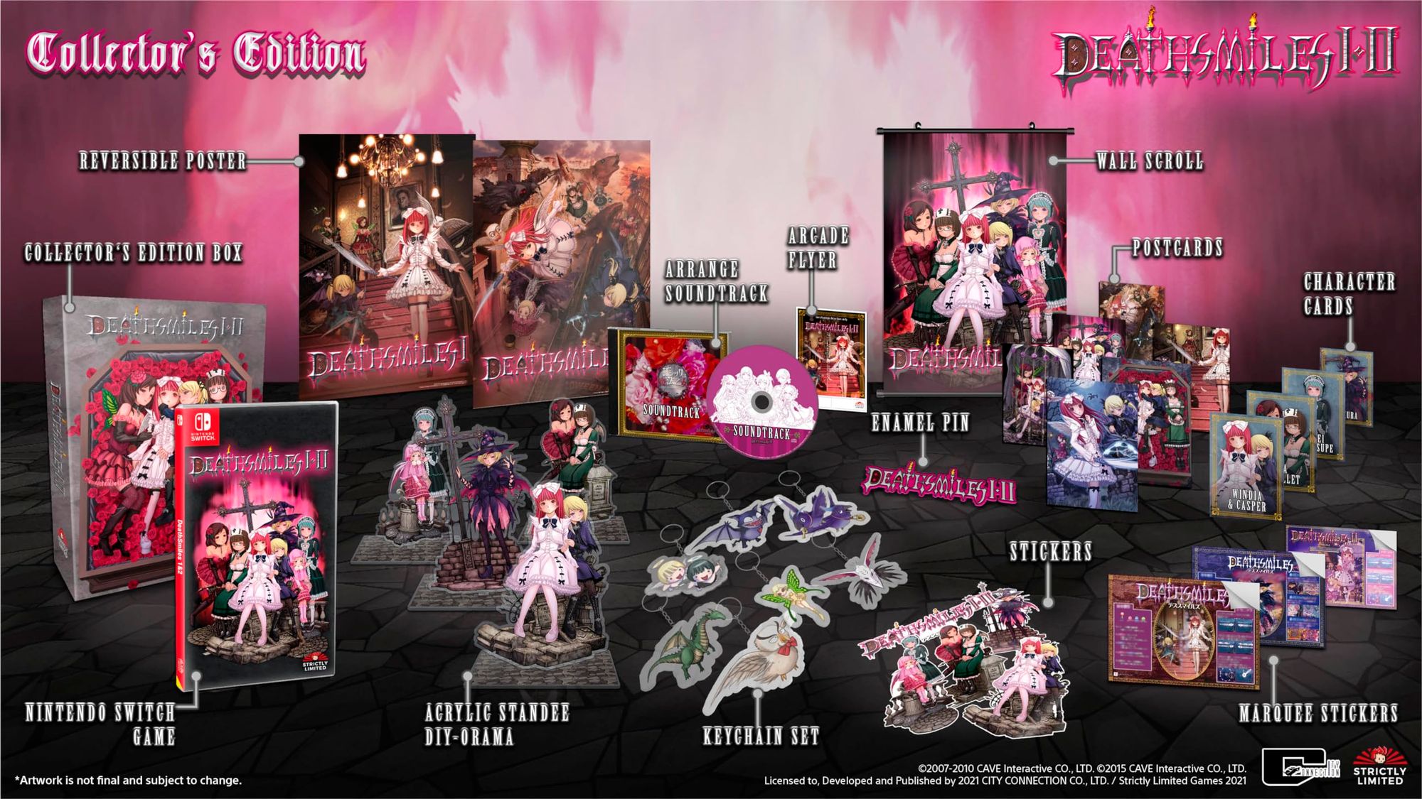 Deathsmiles I + II Collector's Edition [Strictly Limited] — Big Box