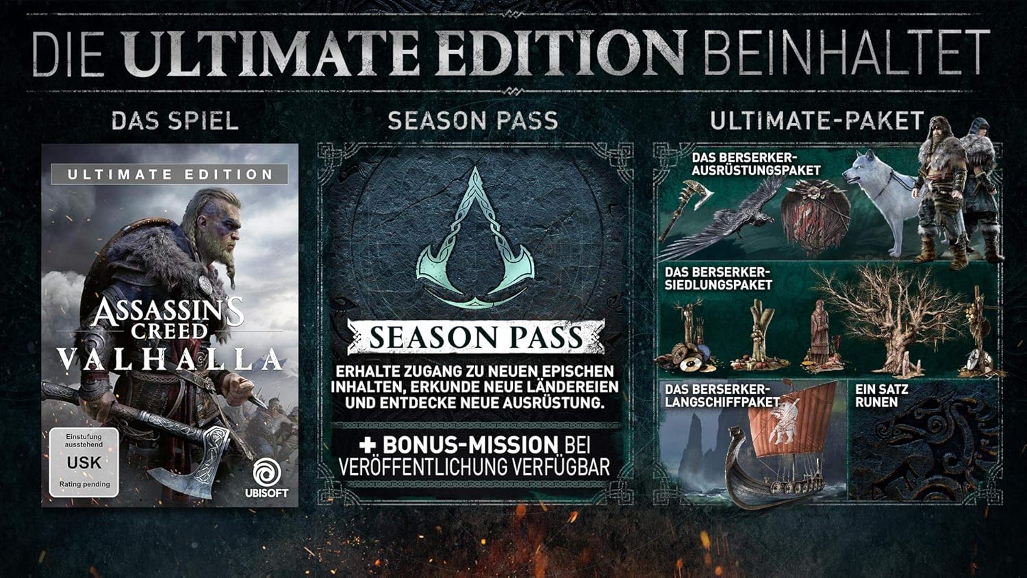 AC Valhalla / Assassin's Creed Valhalla (DE) — Ultimate Edition