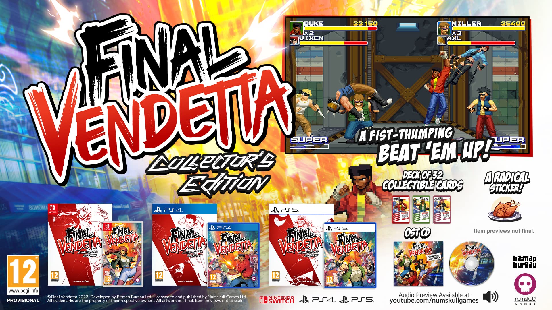 Final Vendetta (GB) — Collector's Edition