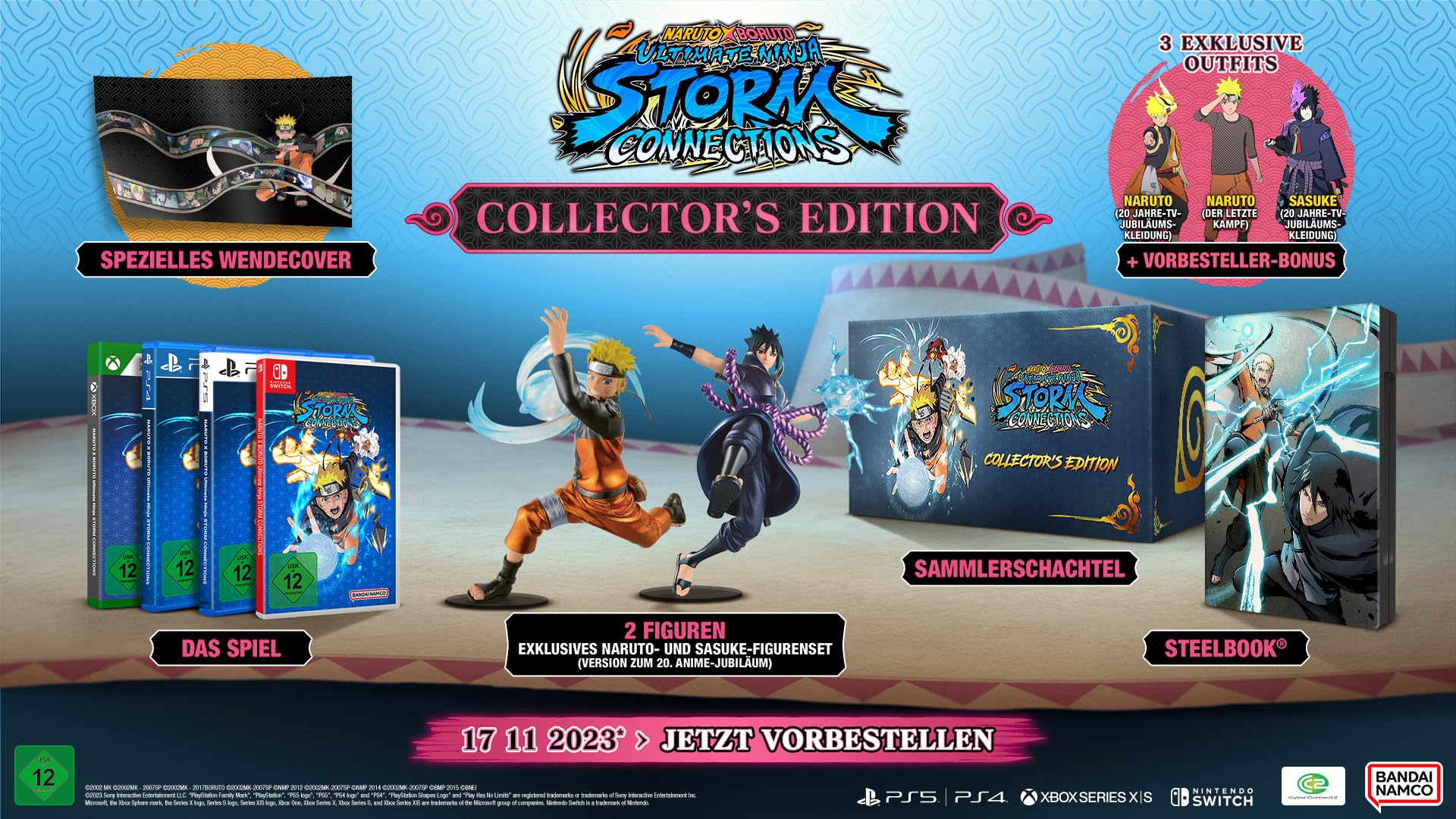 Naruto X Boruto: Ultimate Ninja Storm - Connections (DE) — Collector's Edition