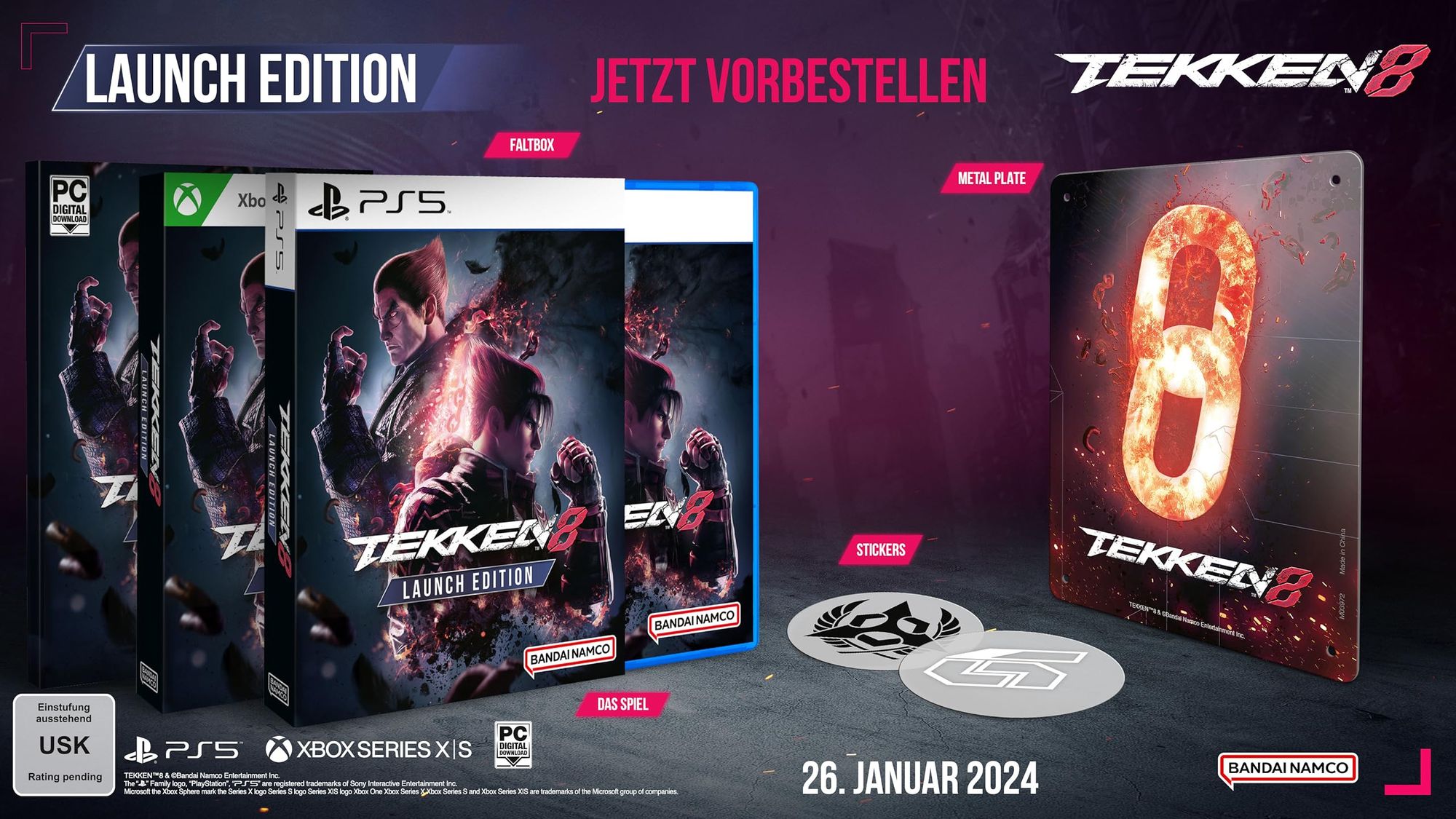 Tekken 8 (DE) — Launch Edition