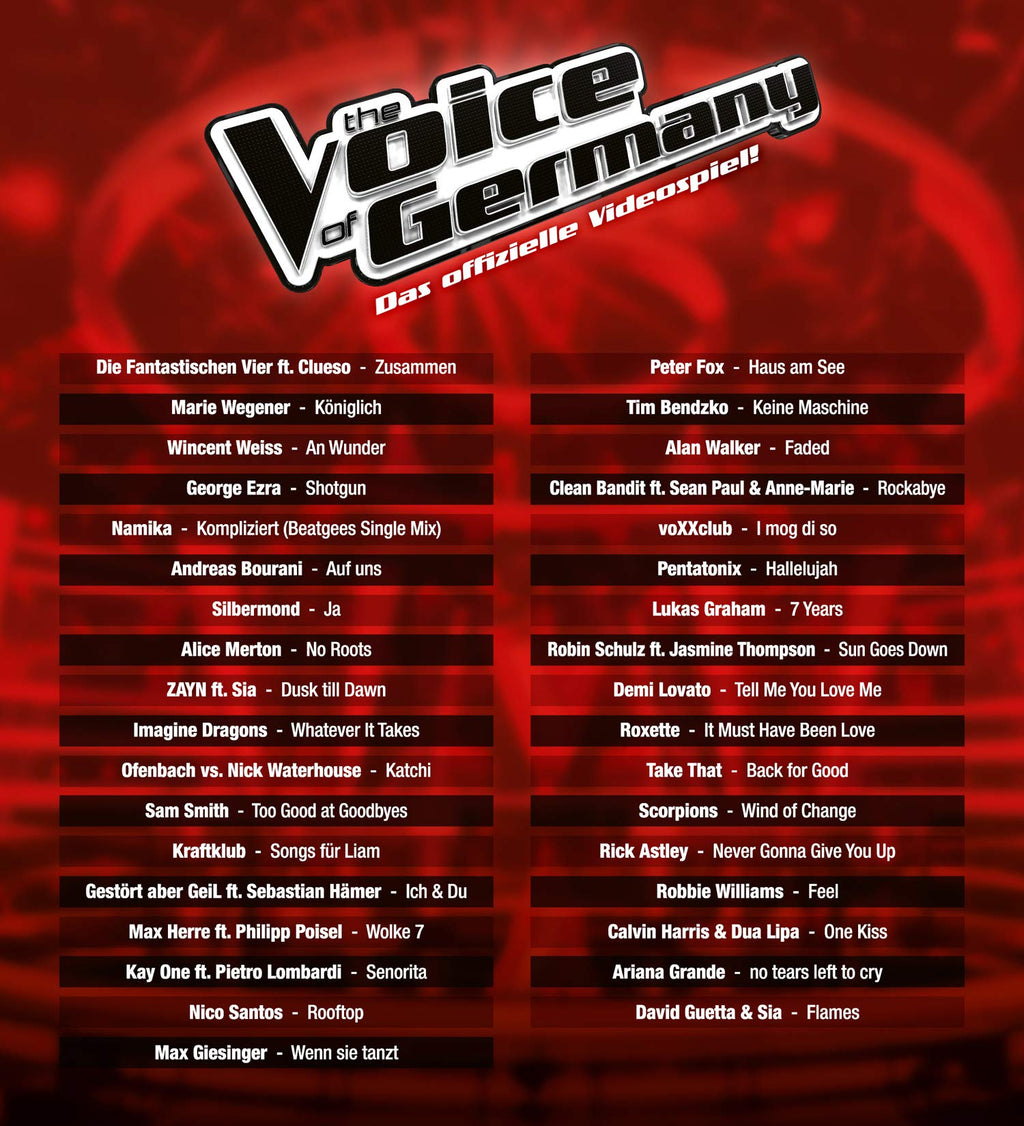 The Voice of Germany: Das offizielle Videospiel (DE)