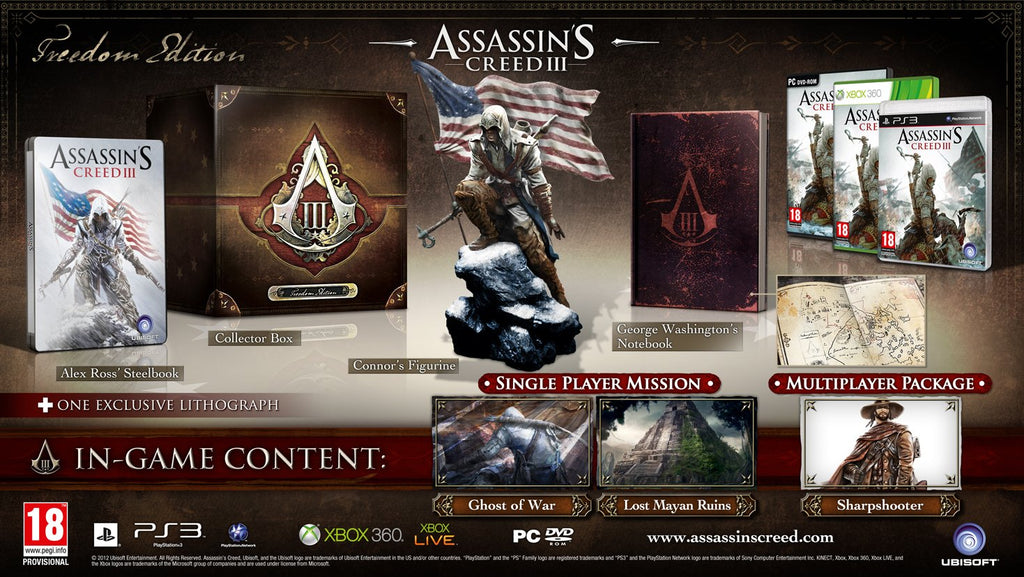 Assassin's Creed III Freedom Edition (DE) — Freedom Edition
