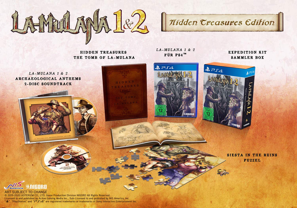La-Mulana: 1 + 2 Hidden Treasures Edition (DE)