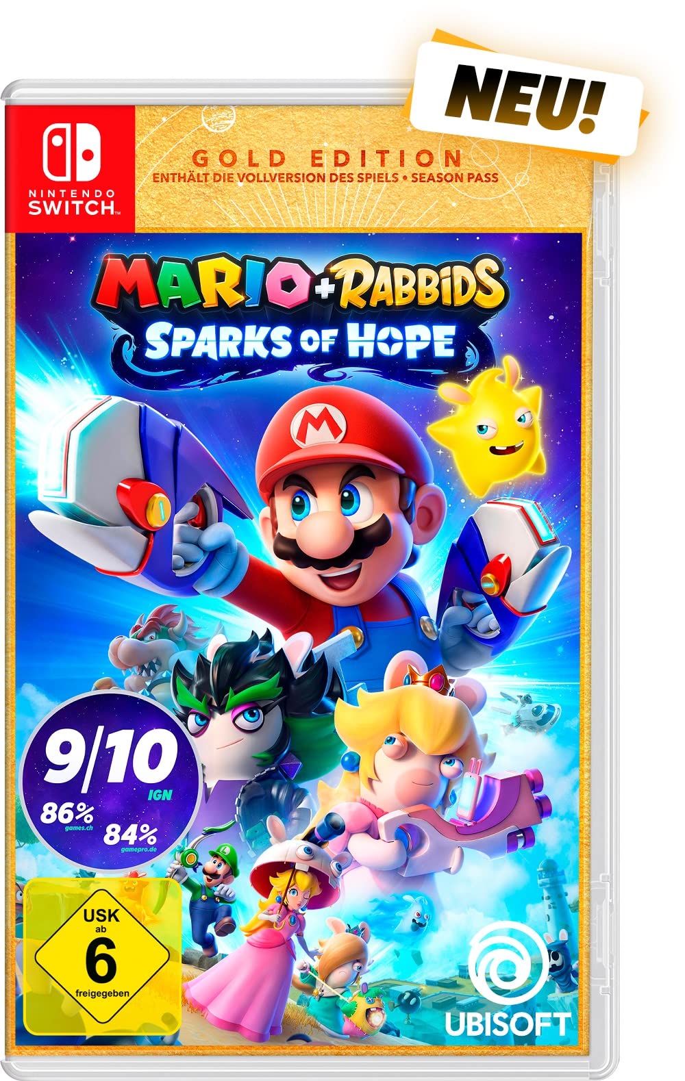 Mario & Rabbids 2 Sparks of Hope (DE) — Gold Edition