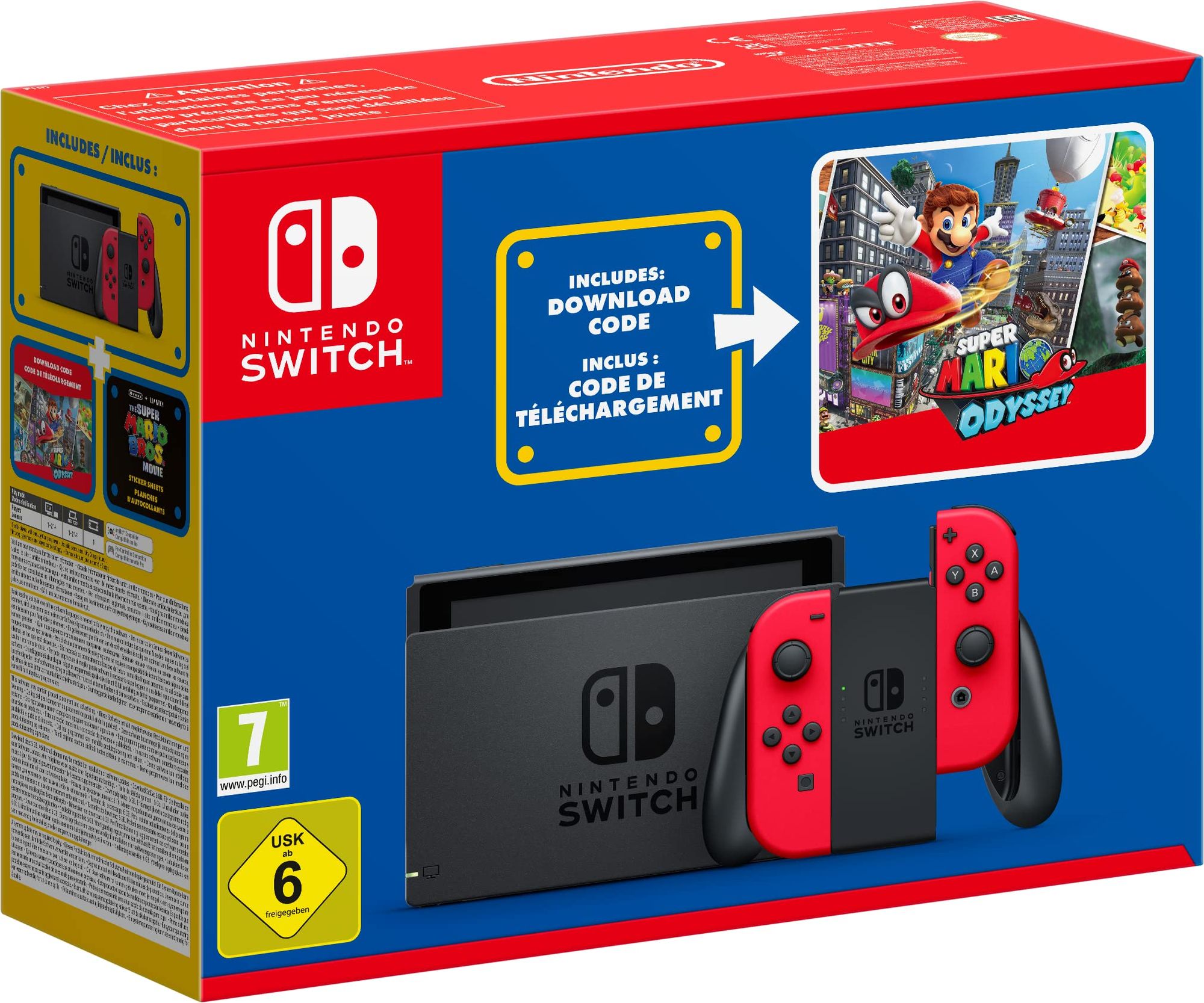 Konsole Super Mario Odyssey Edition