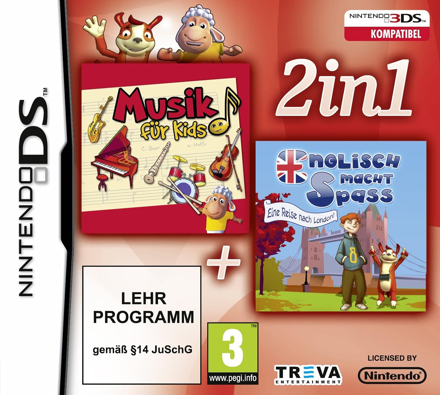 2 in 1 Lernen Musik & Englisch (DE)