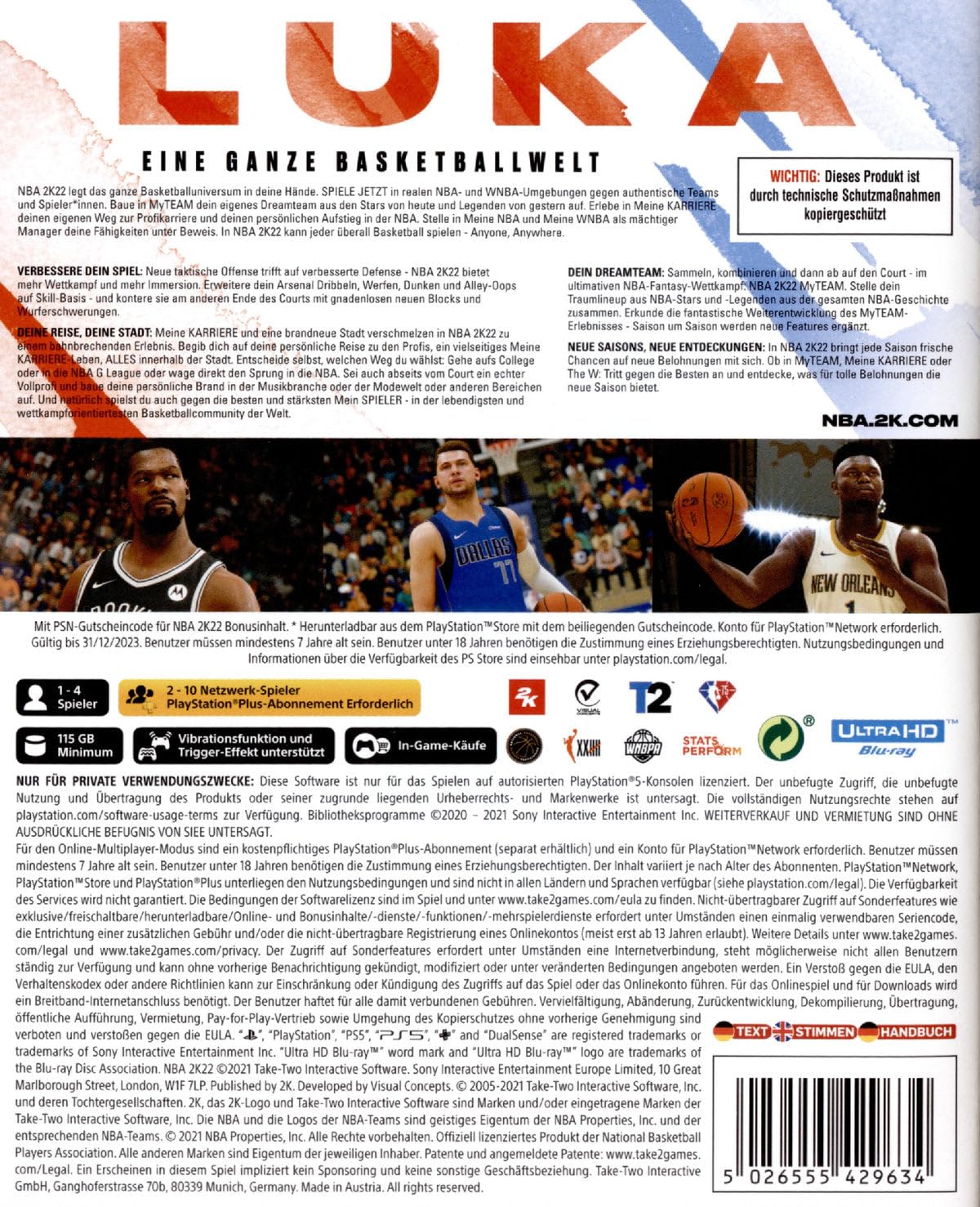 NBA 2K22 (DE)