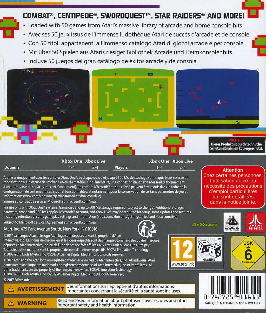 Atari Flashback Classics Vol. 1 (DE)