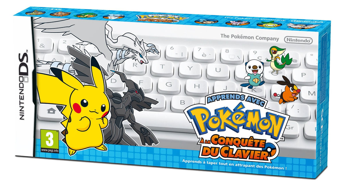 Apprends avec Pokemon: à la conquête du clavier (FR)