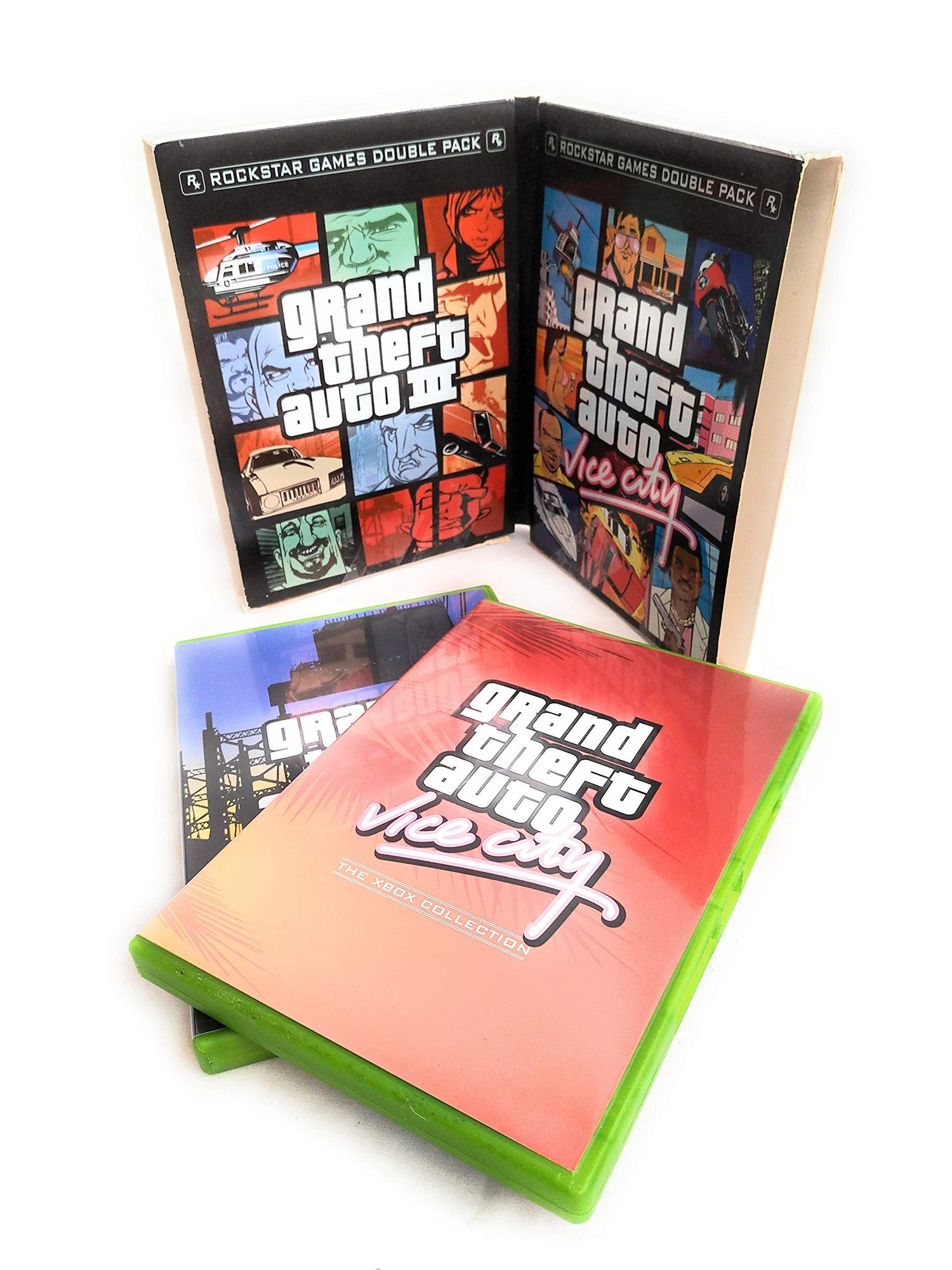 Grand Theft Auto Doppelpack: GTA III & Vice City Xbox Collection (GB)