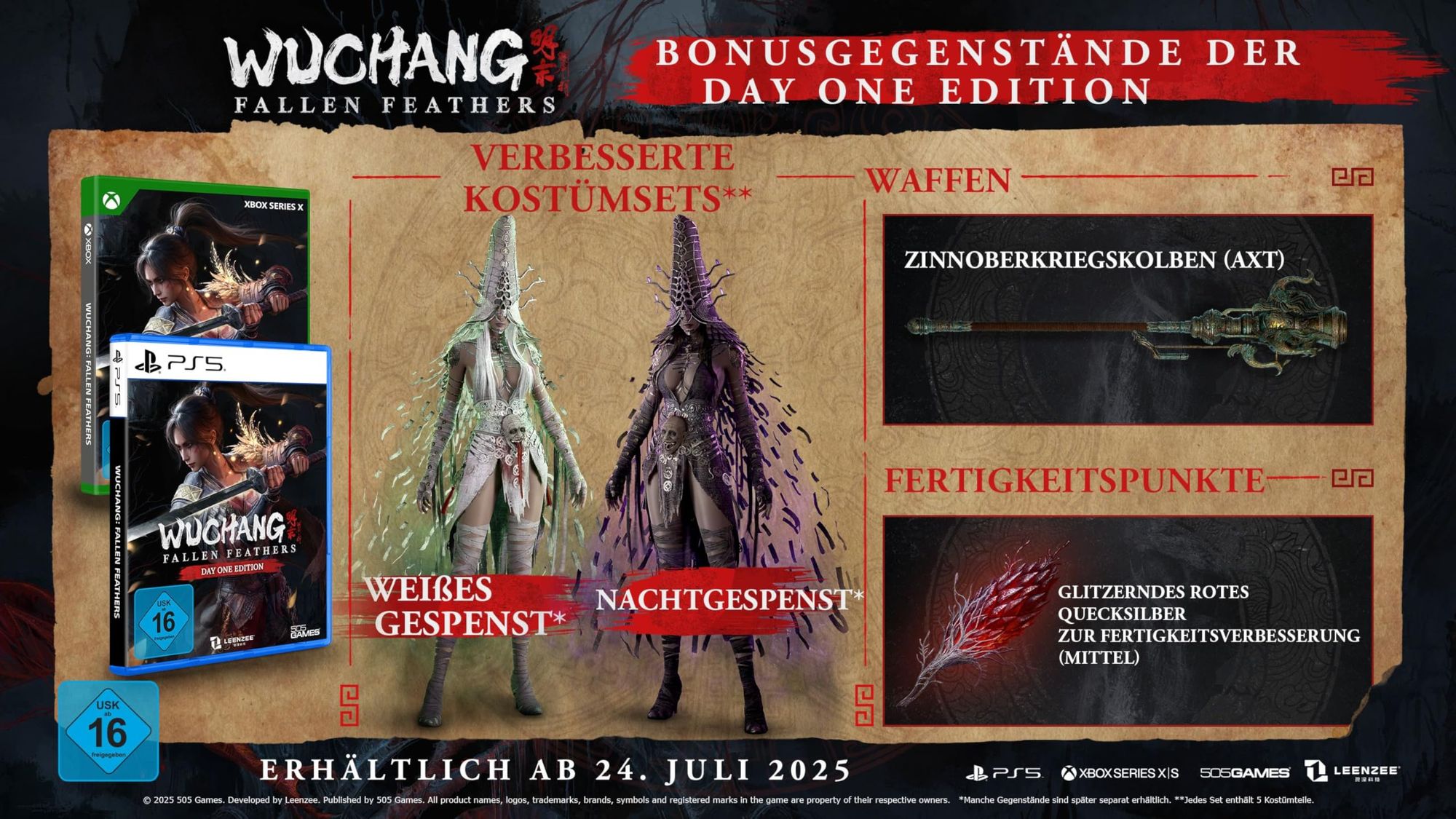 Wuchang: Fallen Feathers (DE) — Day One Edition