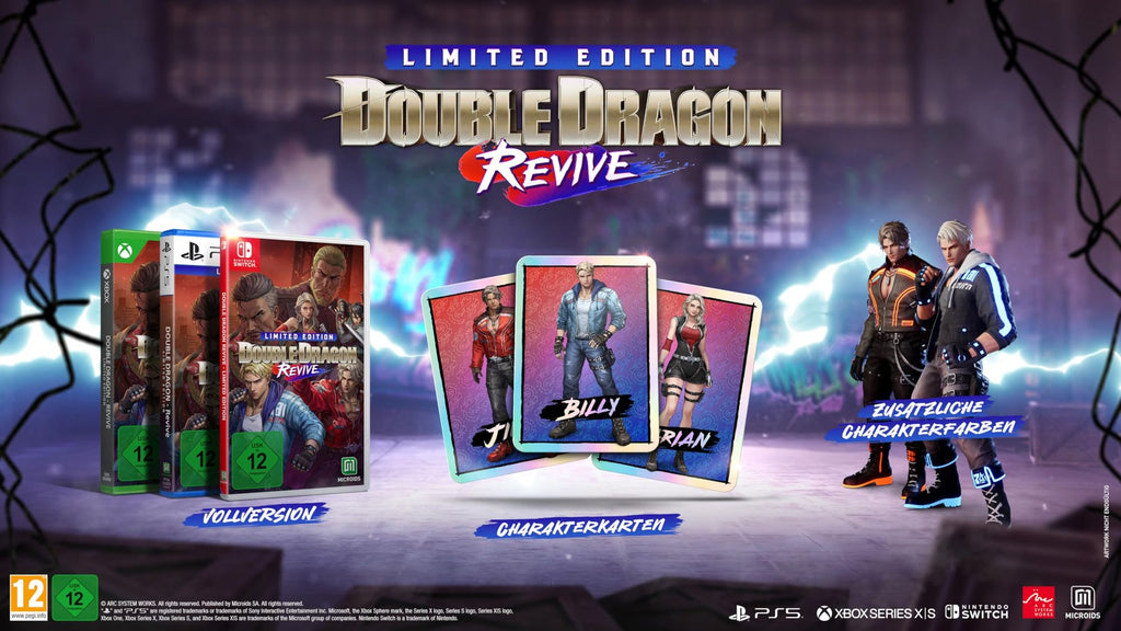 Double Dragon Revive,1 PS5-Blu-ray Disc : Für PlayStation 5 [Astragon] — Limited Edition