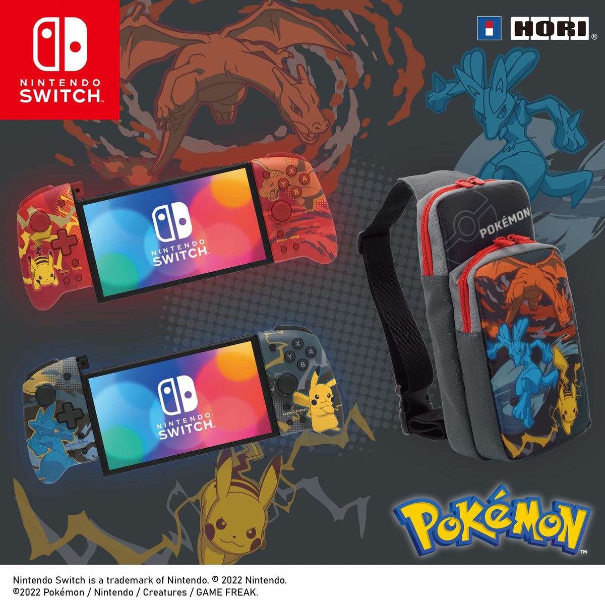 Split Pad Pro Lucario & Pikachu [Hori]
