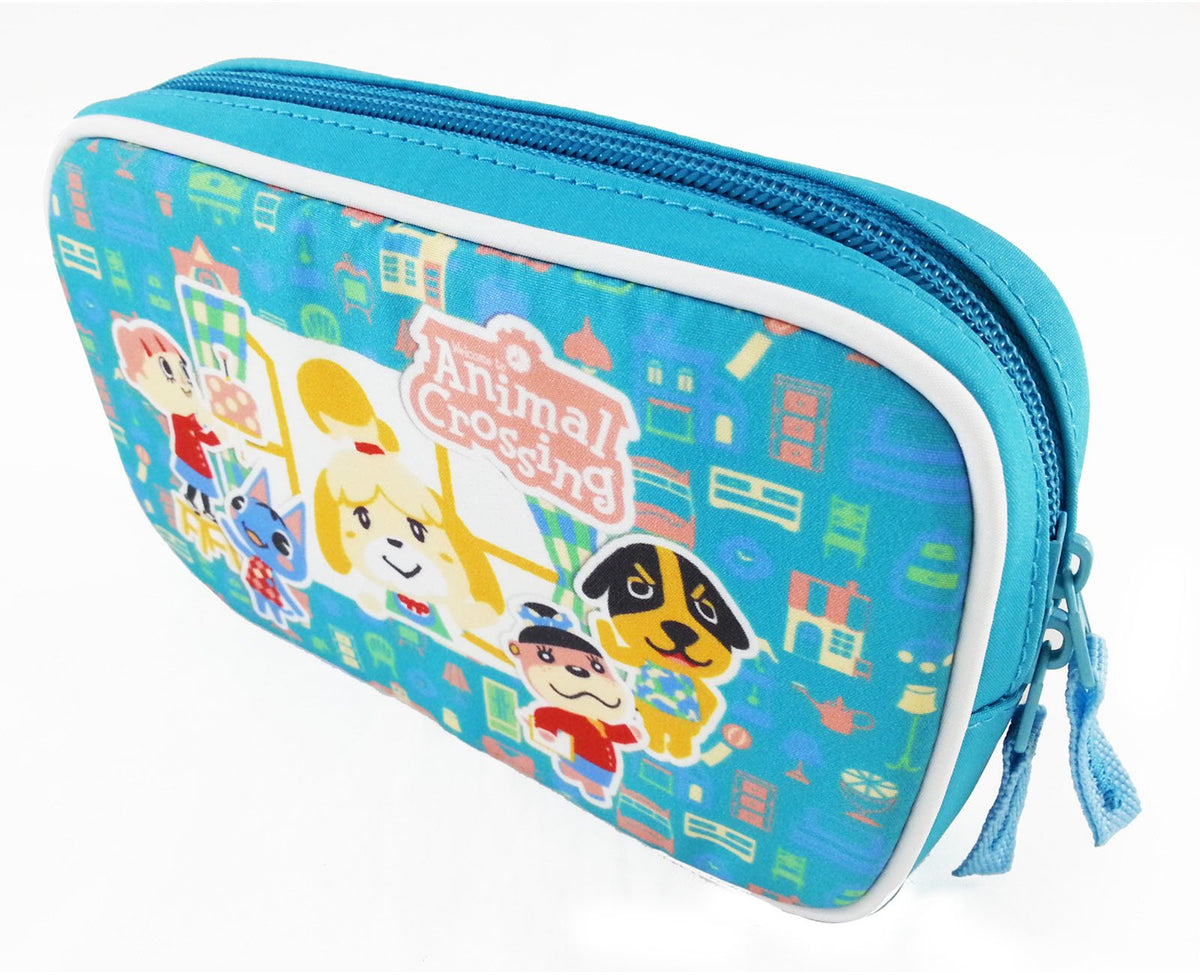 Tasche / Carry Case / Travel Bag Animal Crossing blau-türkis [Hori]