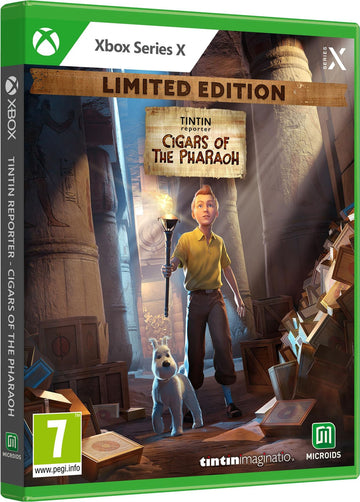 Tintin Reporter: Cigars of the Pharaoh Limited Edition (EU) — Steelbook