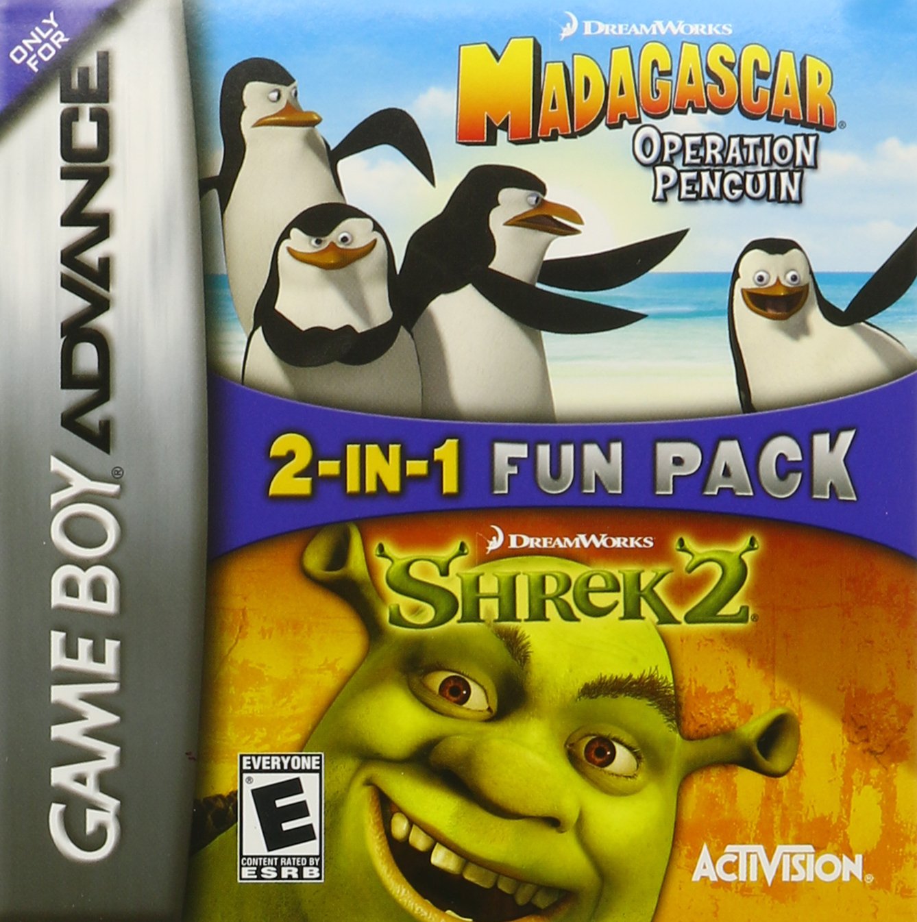 2 in 1 Fun Pack: Shrek 2 + Madagascar: Operation Penguin (US)