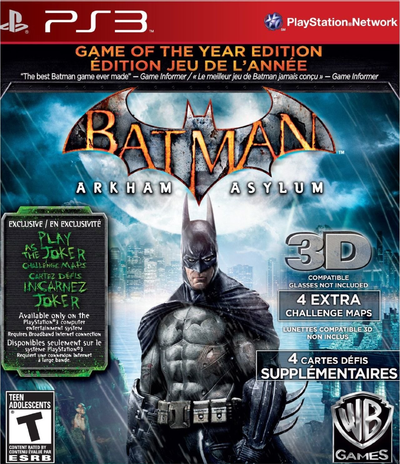 Batman: Arkham Asylum (US) — Game of the Year Edition