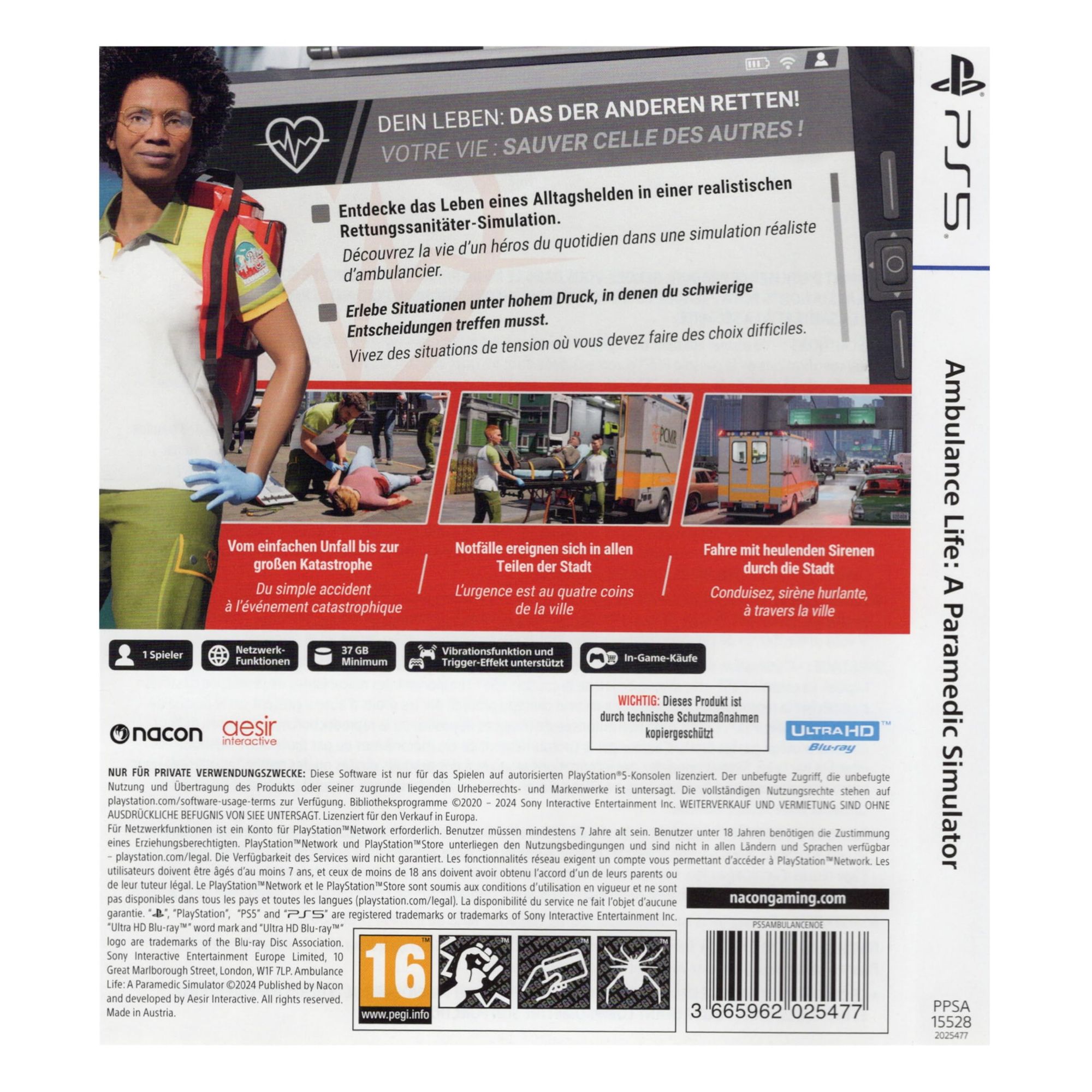 Ambulance Life: A Paramedic Simulator (DE)