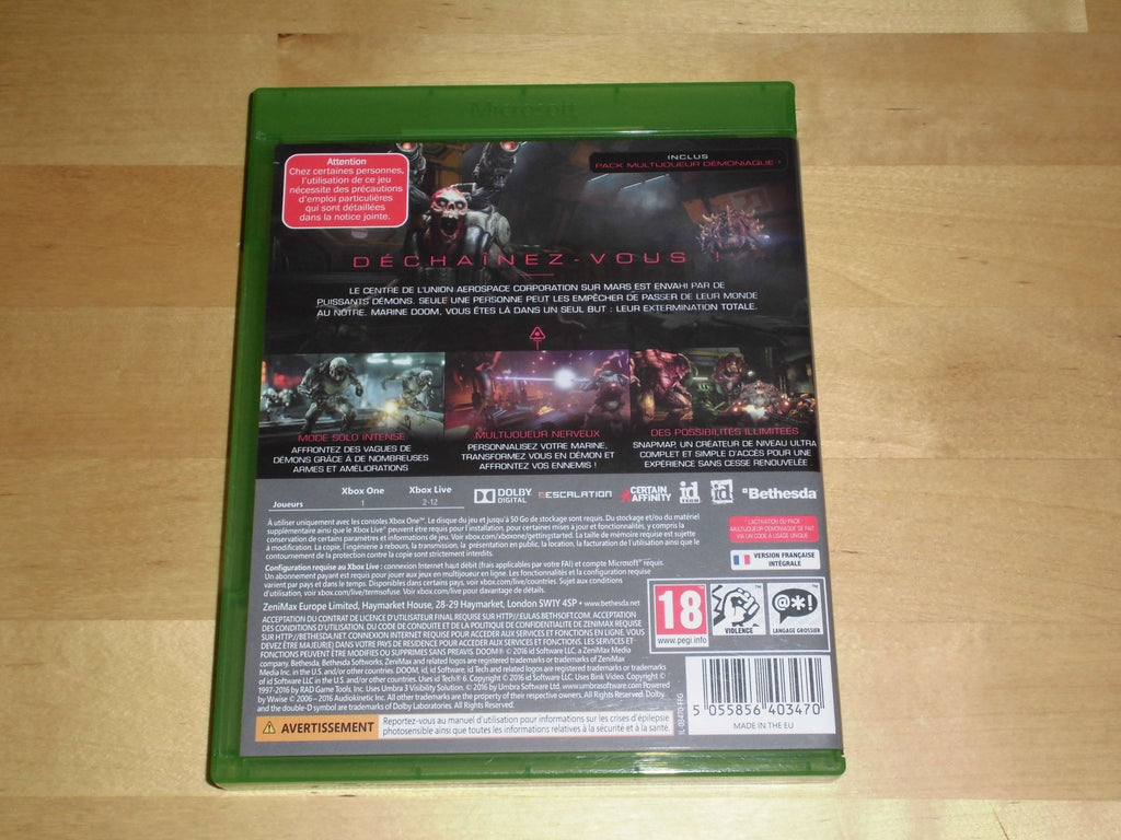 Doom 2016 (FR) — Day One Edition