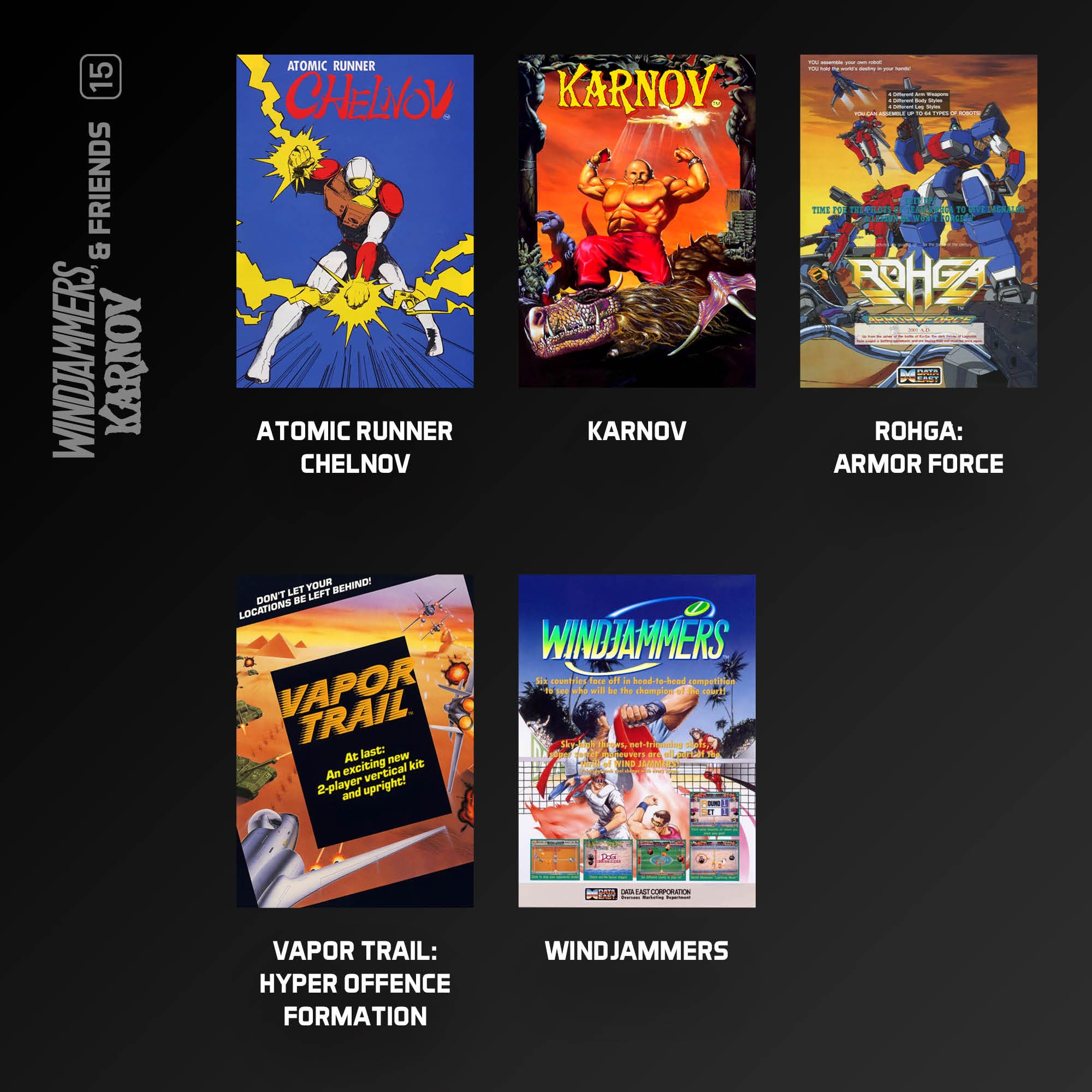 Windjammers, Karnov & Friends Cartridge