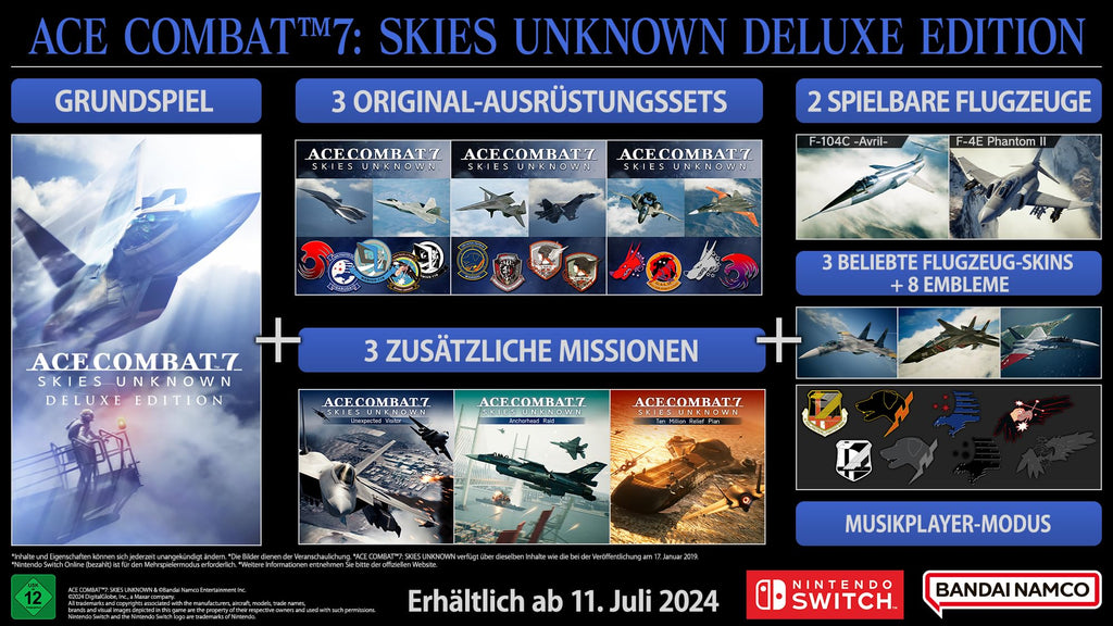 Ace Combat 7: Skies Unknown (DE) — Deluxe Edition