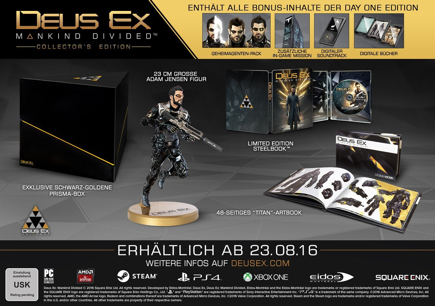 SA 2017: Deus Ex: Mankind Divided — Collector's Edition