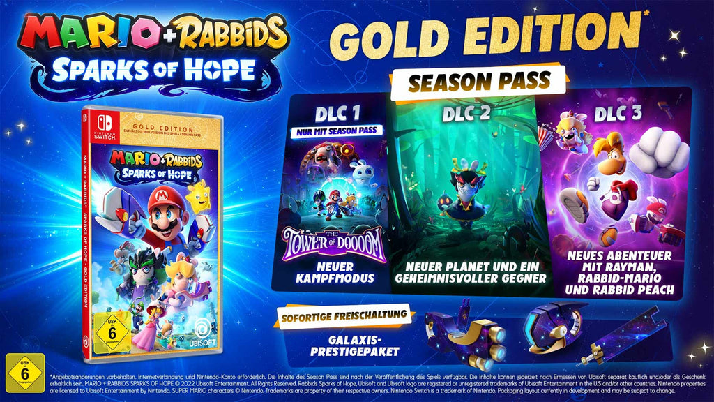 Mario & Rabbids 2 Sparks of Hope (DE) — Gold Edition
