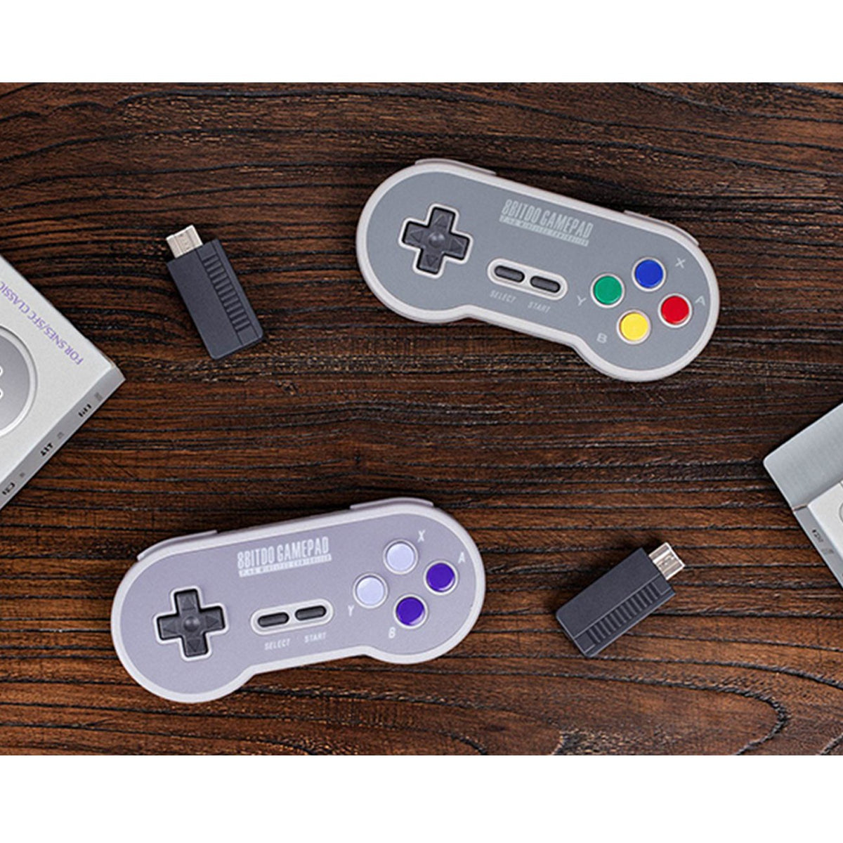 Controller / Pad SF30 2.4G Wireless für Mini Konsole grau [8bitdo]