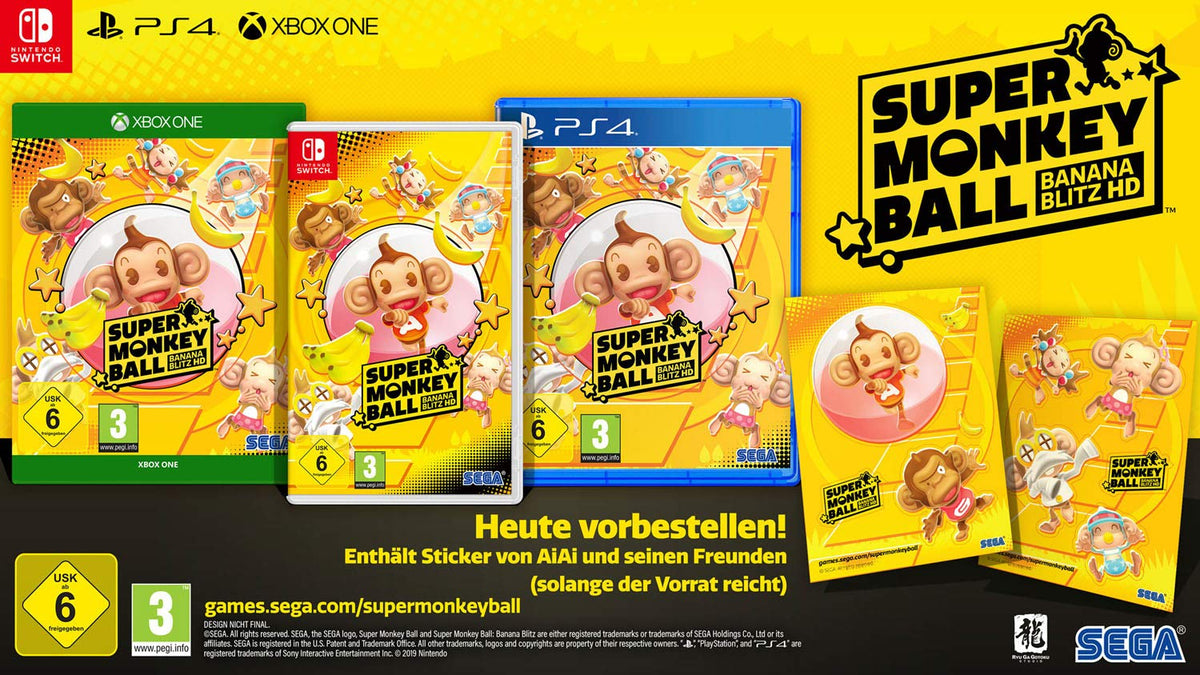 Super Monkey Ball: Banana Blitz HD (DE)