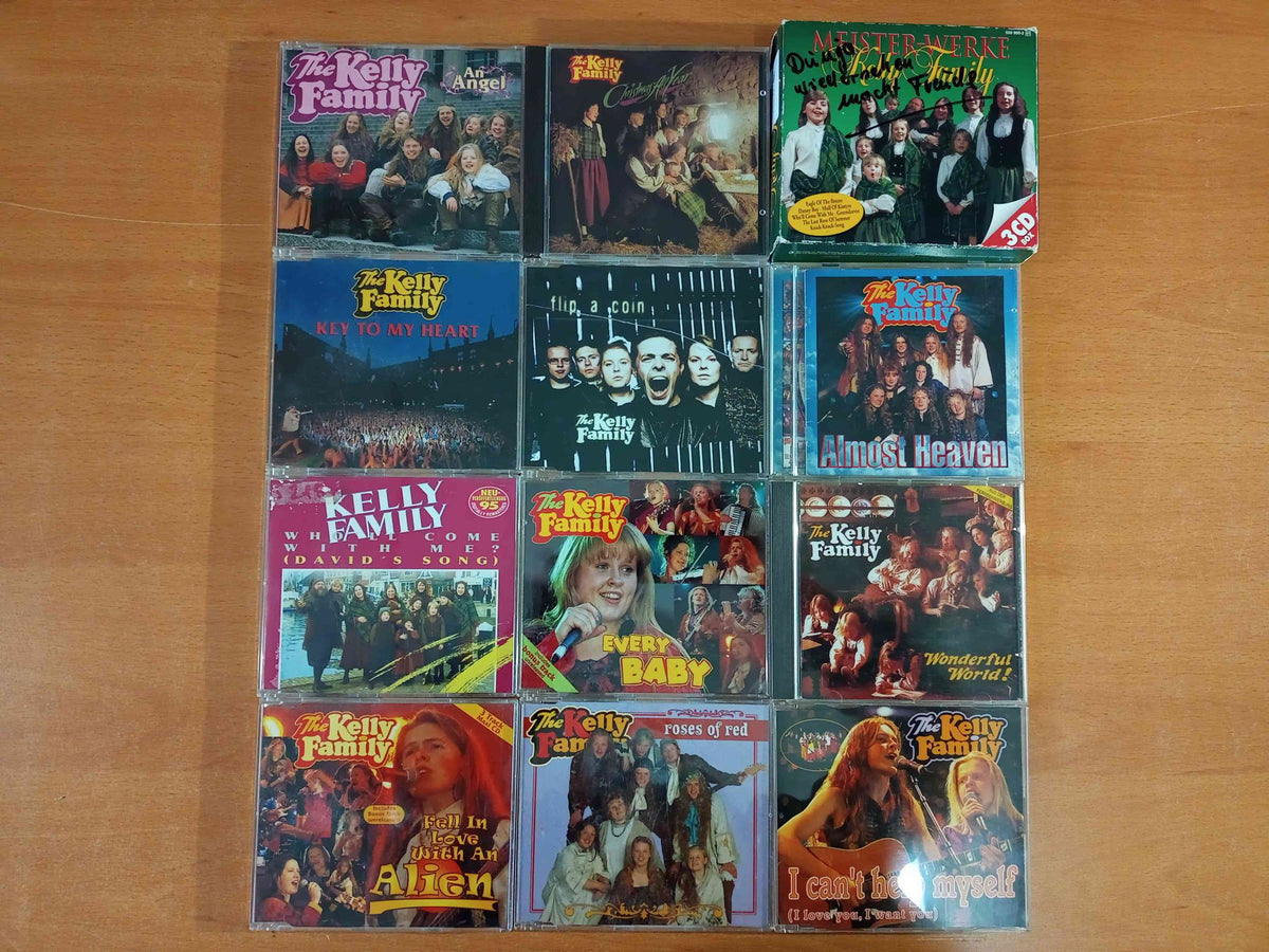 Musik-Set S217: The Kelly Family Sammlung Key to my Heart Almost Heaven Wonderful World