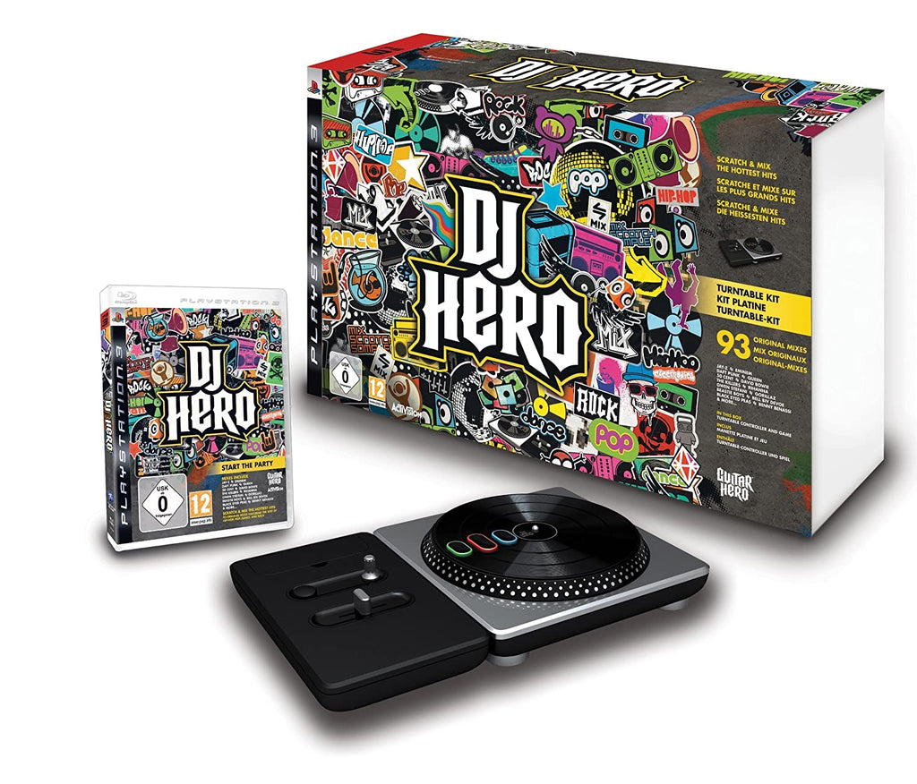 DJ Hero + Turntable — Big Box