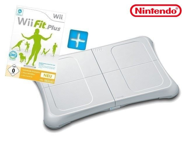 Original Balance / Fitness Board inkl. Spiel Wii Fit Plus weiß [Nintendo]