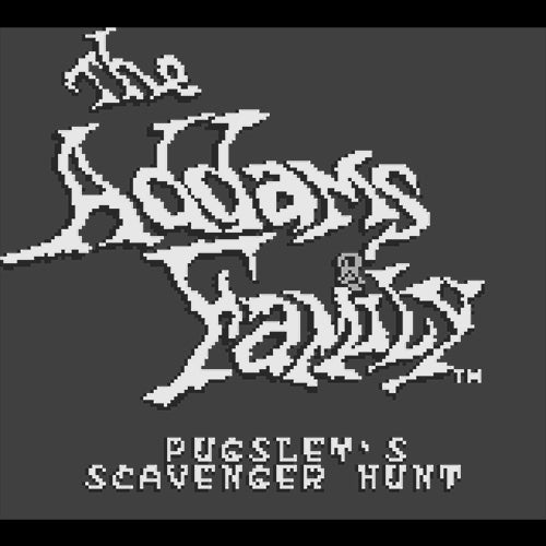 The Addams Family Pugsley's Scavenger Hunt