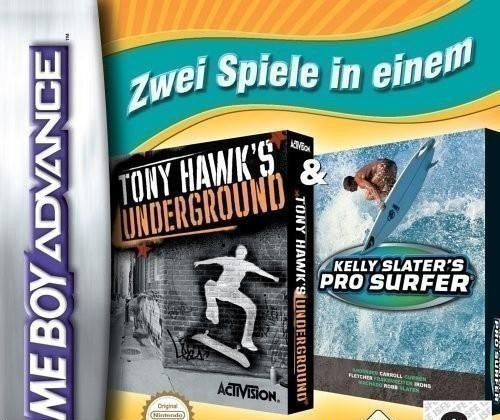 2 in 1: Tony Hawk's Underground & Kelly Slater Pro Surf