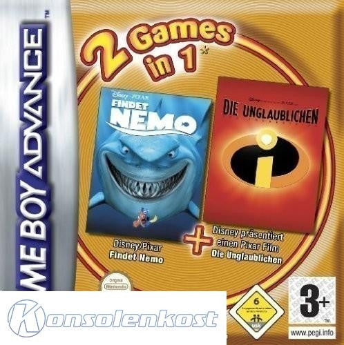 2 in 1: Disney Pixar Pack 2