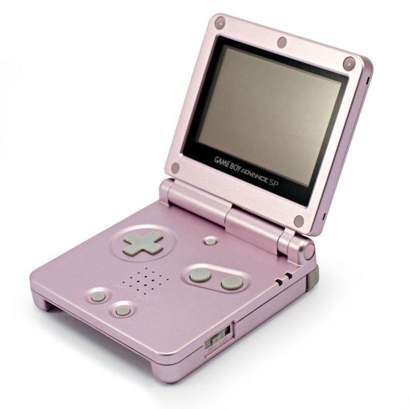 Konsole GBA SP rosa - pink + Netzteil