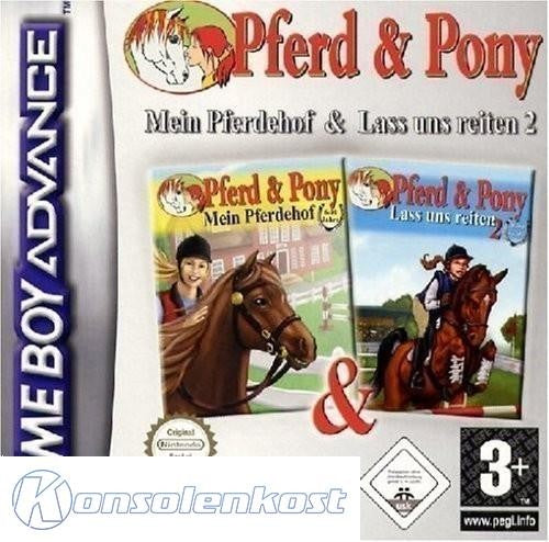 2 in 1: Pferd & Pony: Mein Pferdehof + Lass uns reiten 2 (DE)