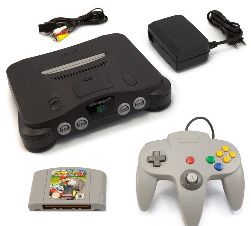 Konsole + Mario Kart + Controller + Zubehör