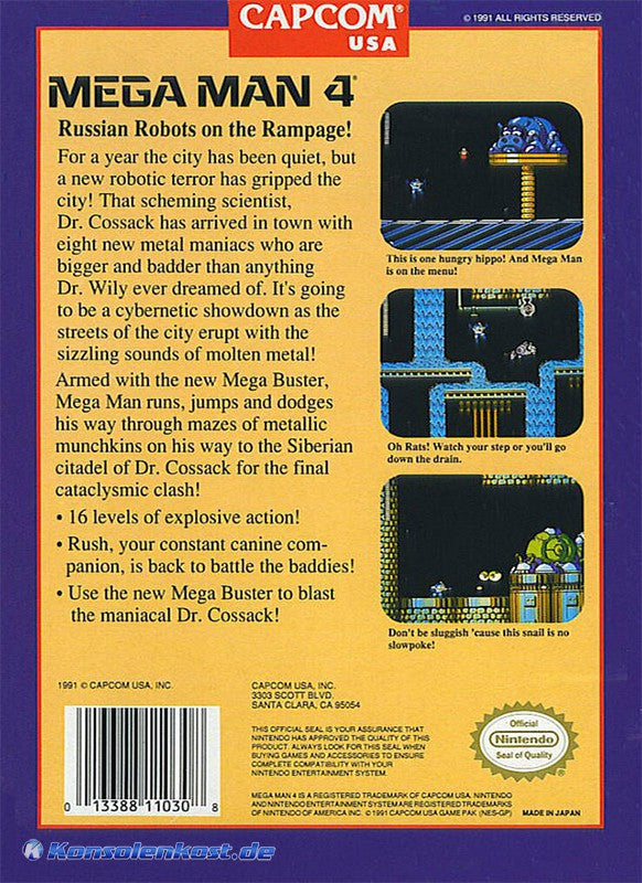 Mega Man 4 (US)